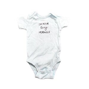 Koalababy Baby Im Your Tiny Baby Bodysuit in Blue, Size 3-6M​​​​​​